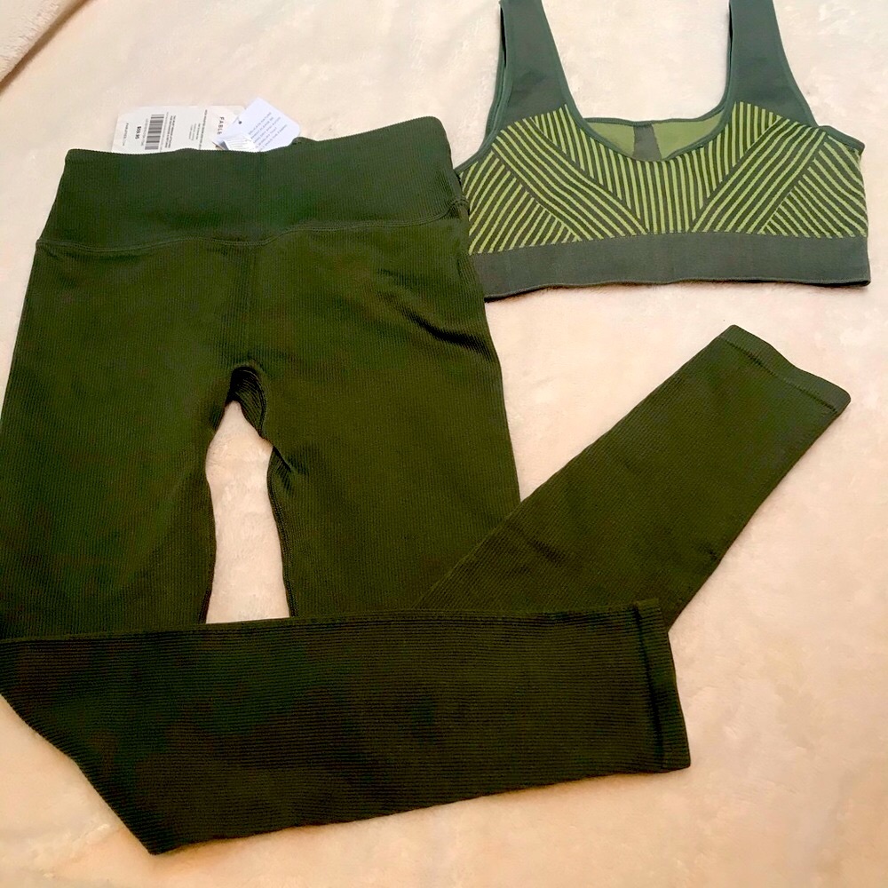 Fabletics 2 piece legging set. Brand new with tags